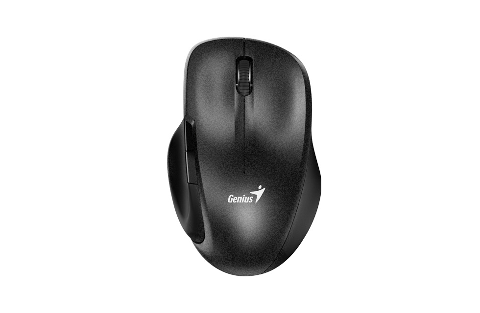 Genius 8200S/ Ergonomická/ Blue Track/ Bezdrôtová USB/ Čierna