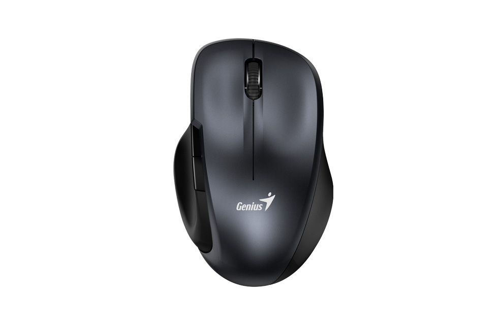 Genius 8200S/ Ergonomická/ Blue Track/ Bezdrôtová USB/ Šedá