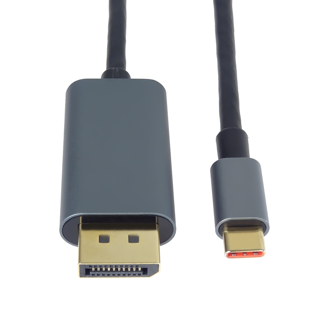 PremiumCord kábel USB-C na DisplayPort DP1.4 8K @ 60Hz a 4k @ 120Hz 2m 