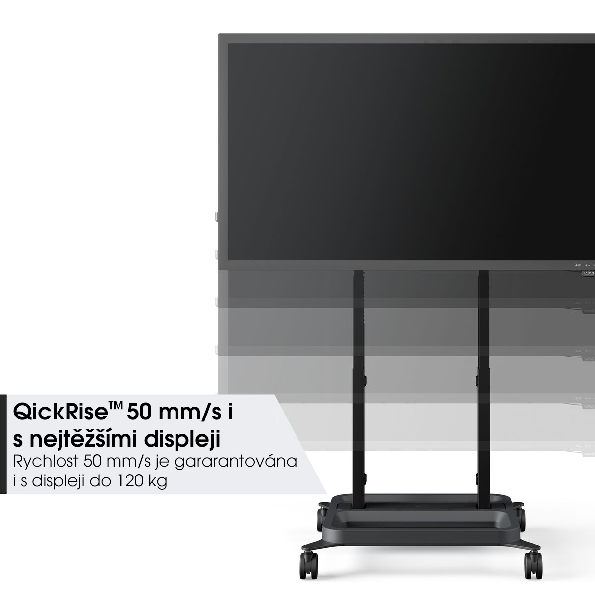 Vogel&quot;s RISE 5205 pojazdný podlahový lift 98", dvojitý, 887-1867 mm 