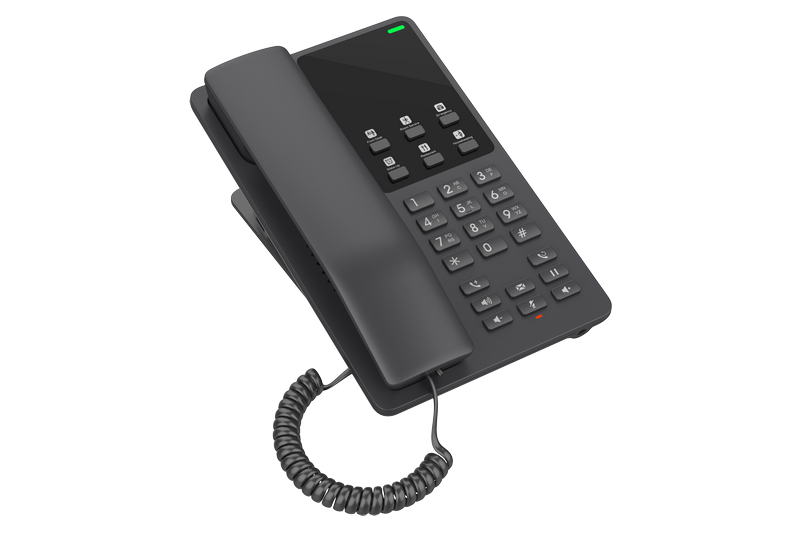 Grandstream GHP621W SIP WiFi hotelový telefón čierny 