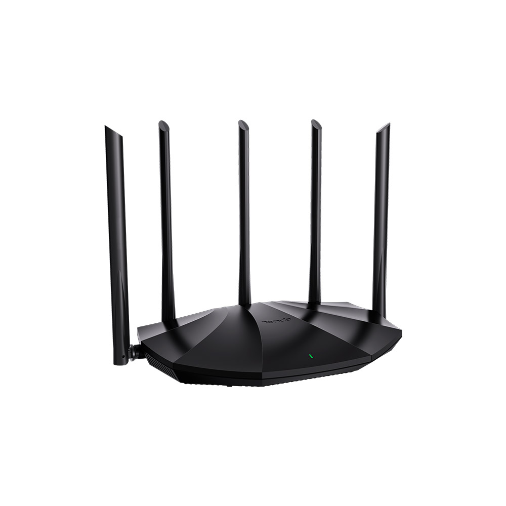 Tenda TX2 Pro AX1500 WiFi6 Router, 1x GWAN, 3x GLAN, IPv6, 5x 6dBi anténa, WPA3, CZ App 
