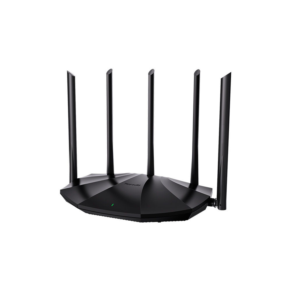 Tenda TX2 Pro AX1500 WiFi6 Router, 1x GWAN, 3x GLAN, IPv6, 5x 6dBi anténa, WPA3, CZ App 