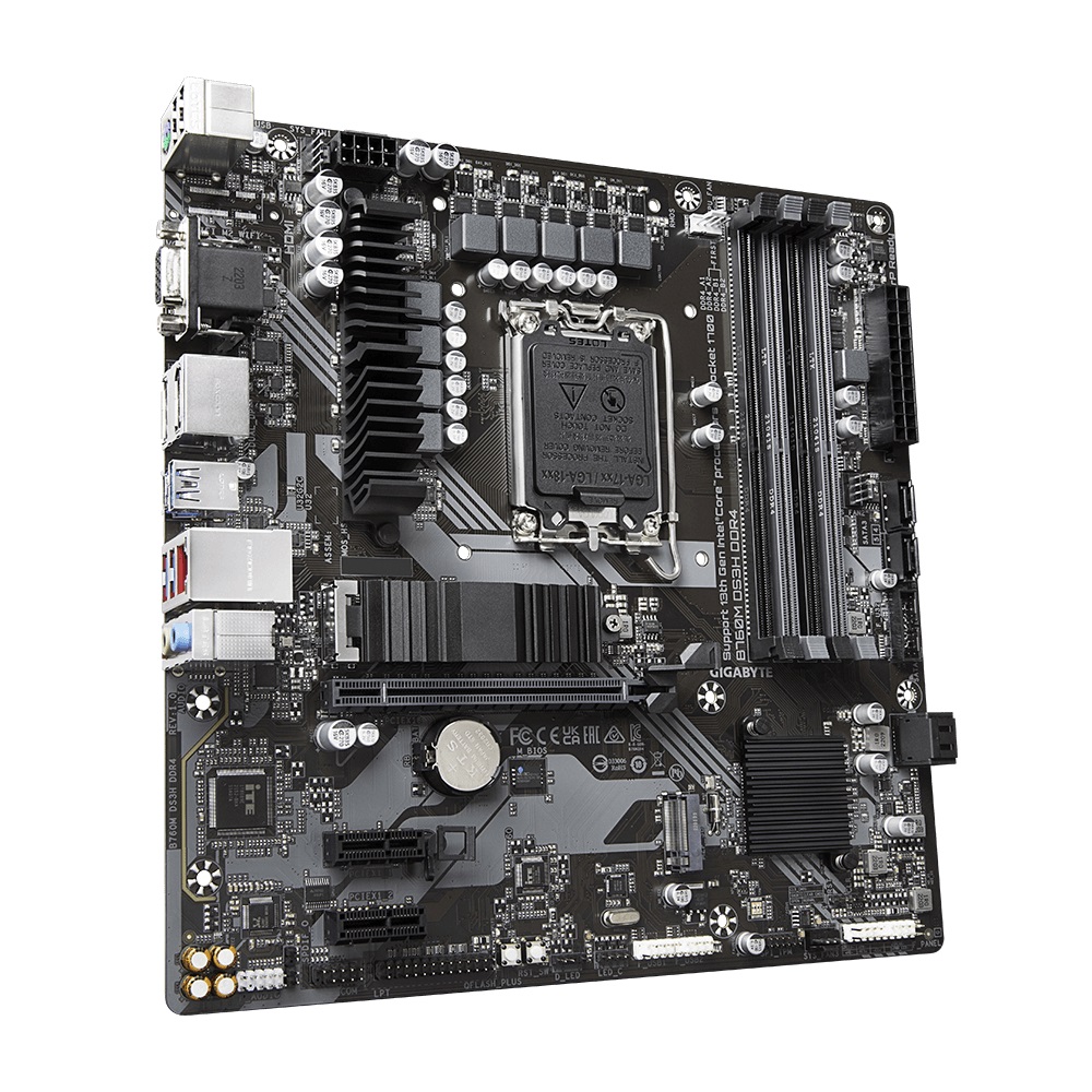 GIGABYTE B760M DS3H DDR4/ LGA 1700/ mATX 