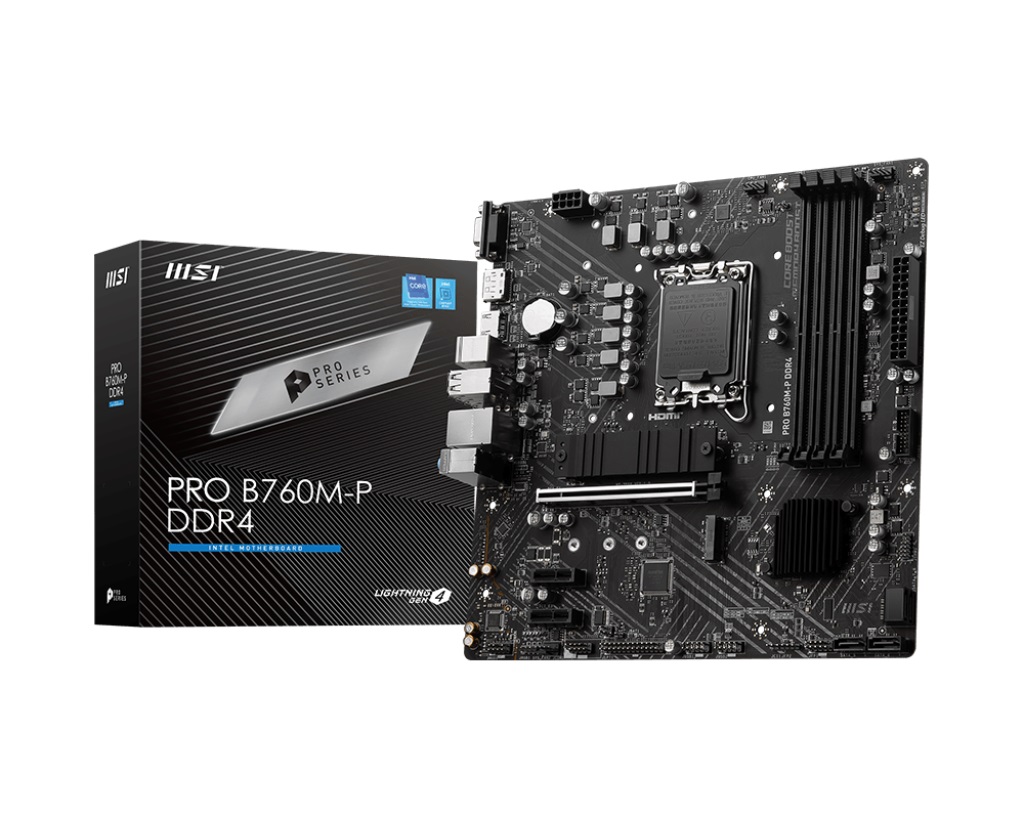 MSI PRO B760M-P DDR4/ LGA 1700/ mATX 