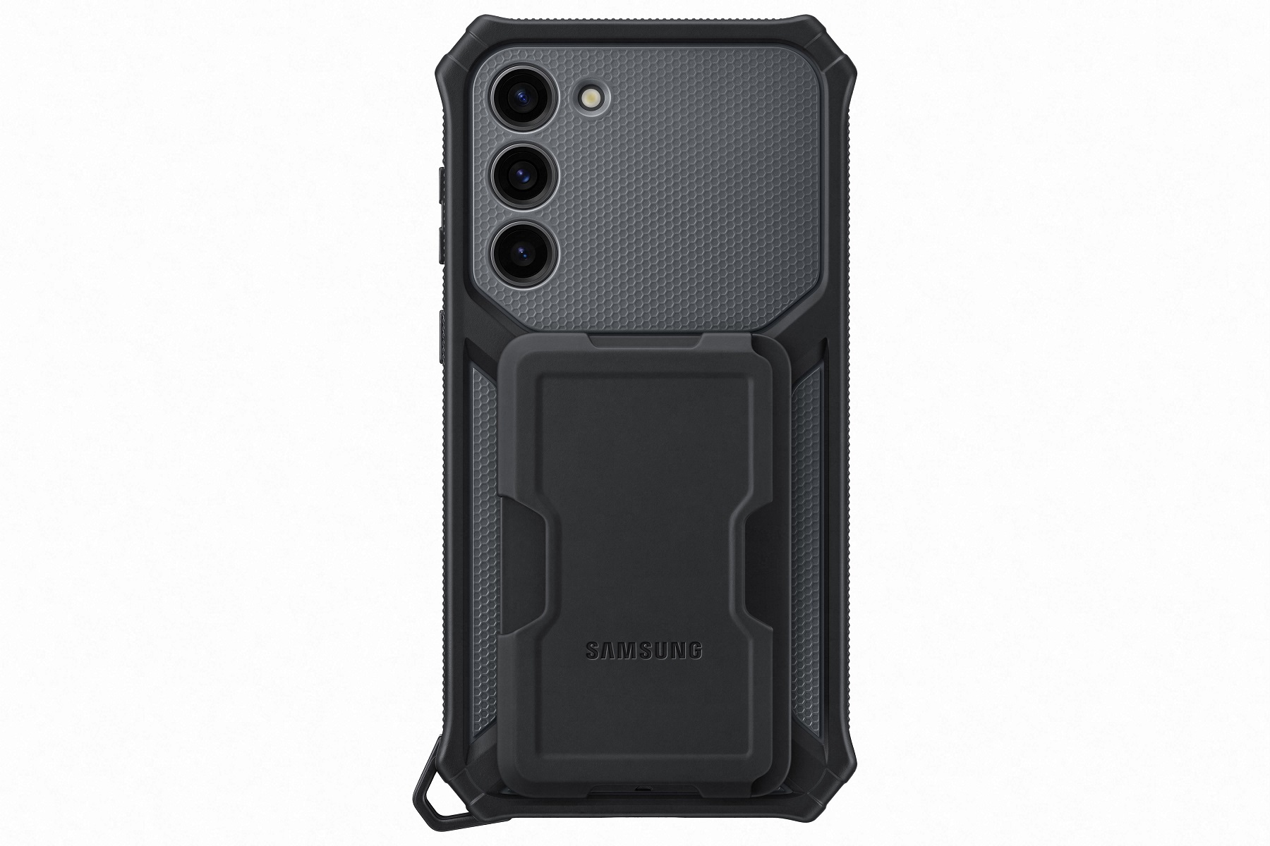 Samsung Ochranný kryt s odnímateľným úchytom na príslušenstvo pre Samsung Galaxy S23+ Titan