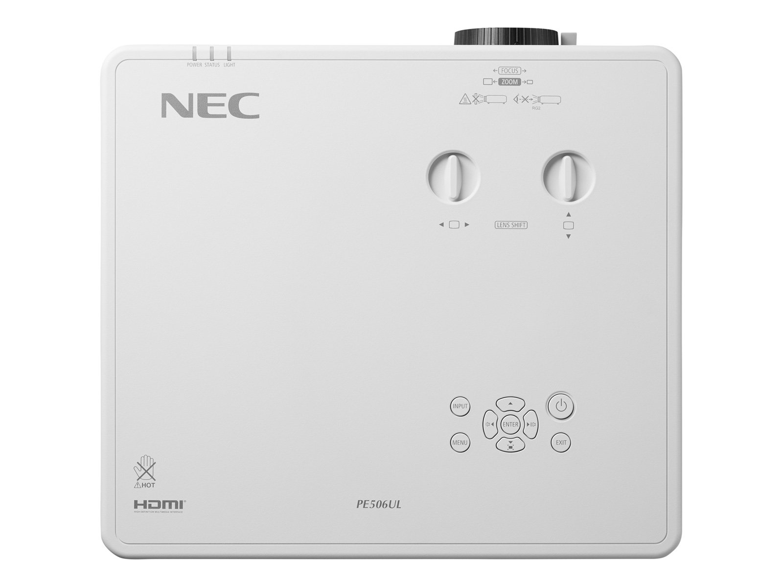 NEC PE506UL/ 3LCD/ 5200lm/ WUXGA/ 2x HDMI/ LAN 