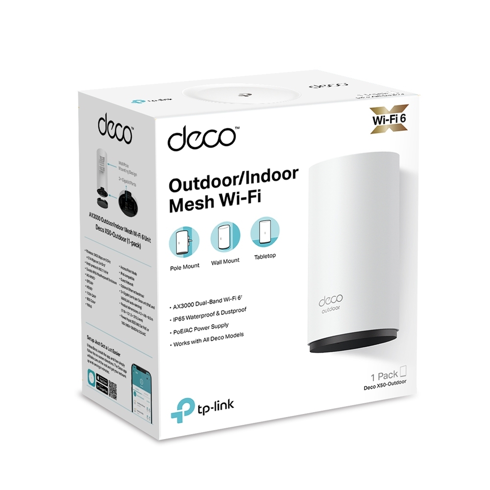 TP-Link AX3000 Smart Home Deco X50-Outdoor(1-pack) 