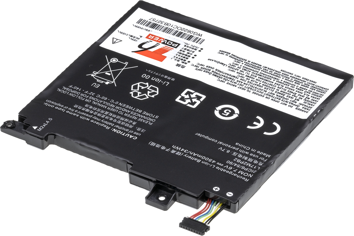 Batéria T6 Power pre Lenovo V330-14IKB, V330-14ARR, V130-14IKB, 4950mAh, 38Wh, 2cell, Li-pol 