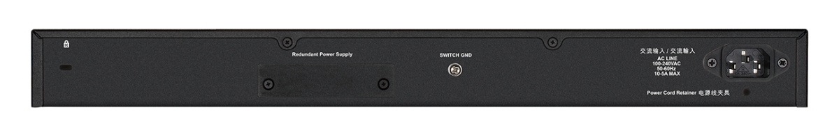 D-Link DGS-3130-30PS L3 Stck. Mng. PoE switch 24x GbE PoE+, 2x 10G RJ-45, 4x 10G SFP+, PoE 370W 