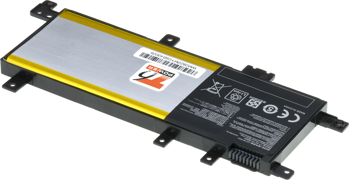 Batéria T6 Power Asus VivoBook A542U, X542U, F542U, R542U, 5000mAh, 38Wh, 2cell, Li-pol 