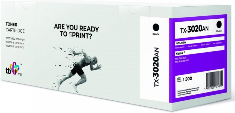 Toner TB kom. s Xerox 3020/ 3025, 106R02773, BK