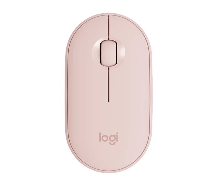 Bezdrôtová myš Logitech Pebble M350,  ružová 