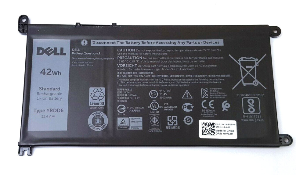 Dell Batéria 3-cell 42W/ HRLI-ION pre NB Inspiron 5481, 3590, 5590, Vostro 5581, 5590, 3500 Latitude 3500