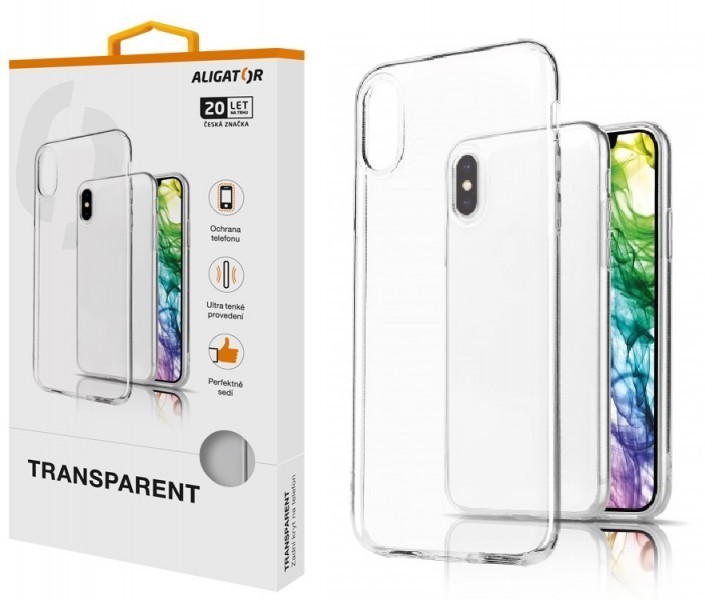 ALIGATOR Puzdro Transparent Apple iPhone 12/ 12