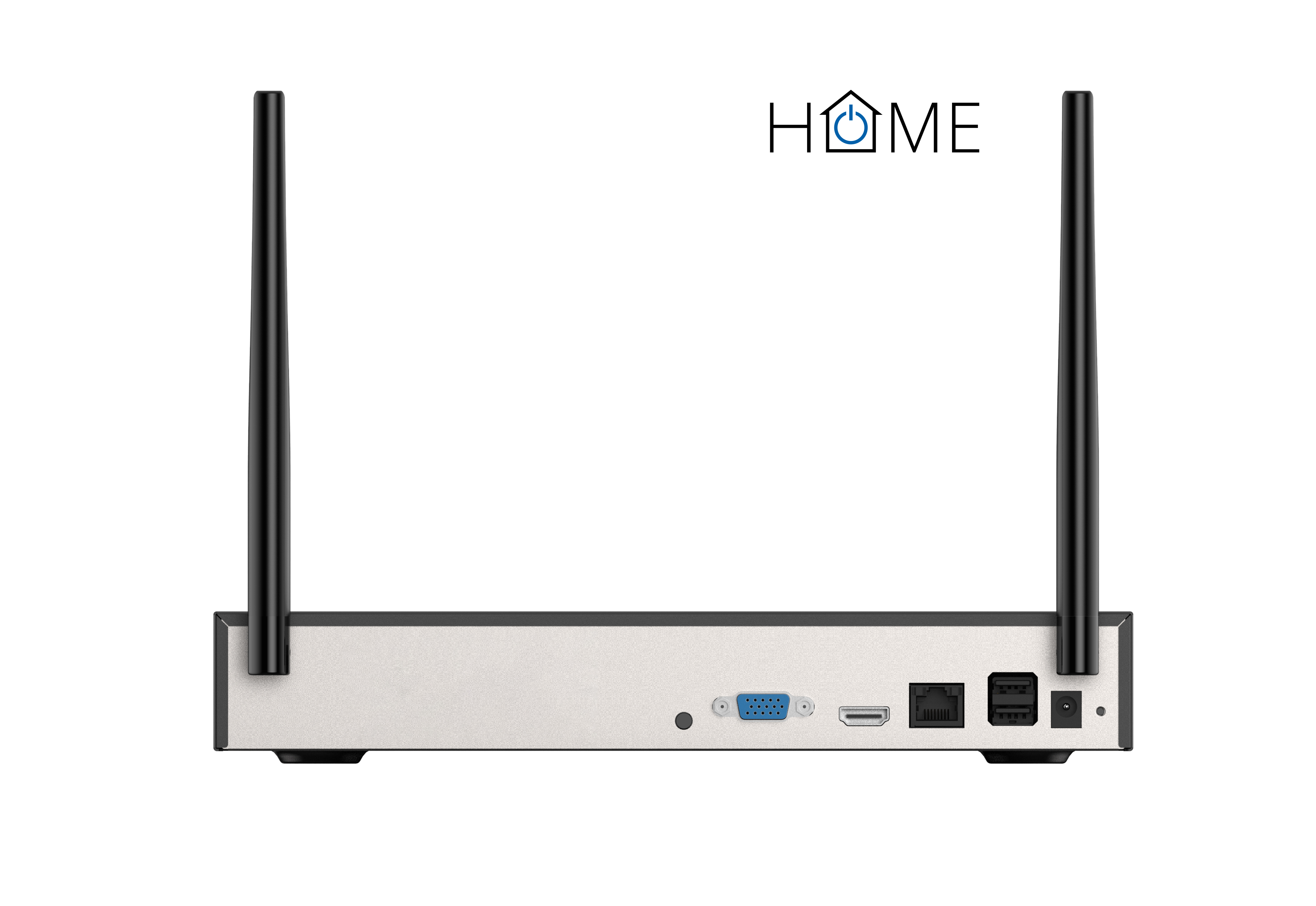 iGET HOME NVR N4C4 - CCTV bezdrôtový Wi-Fi set 2K+ rozlíšenie, 4CH NVR + 4x kamera so zvukom a IR 