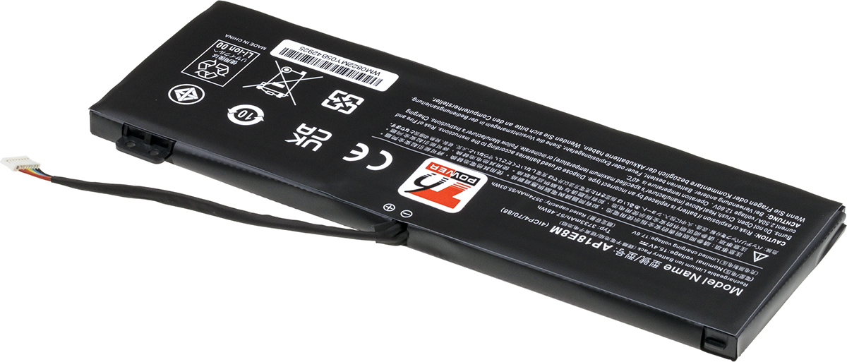 Batéria T6 Power Acer Nitro AN515-55, Aspire A715-74G, PH315-52, 3730mAh, 57, 4Wh, 4cell, Li-pol 