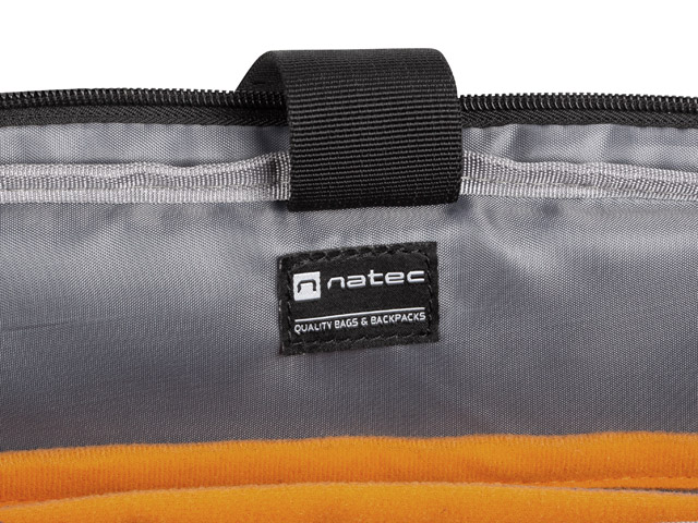 Taška pre NB 15, 6" Natec NANGER, čierna 