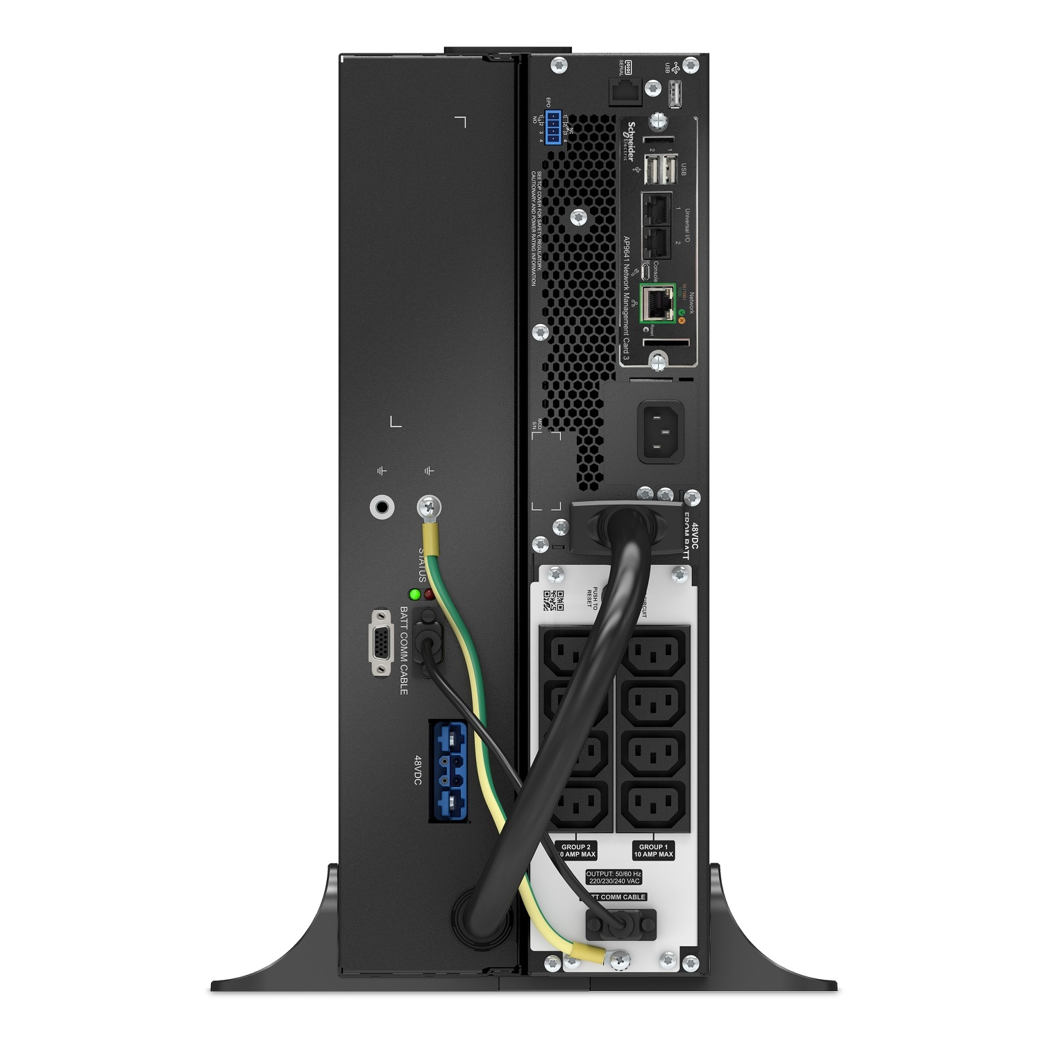 APC Smart-UPS SRT Li-Ion 1000VA RM 230V,  with Netwok Card,  4U,  (900W) 