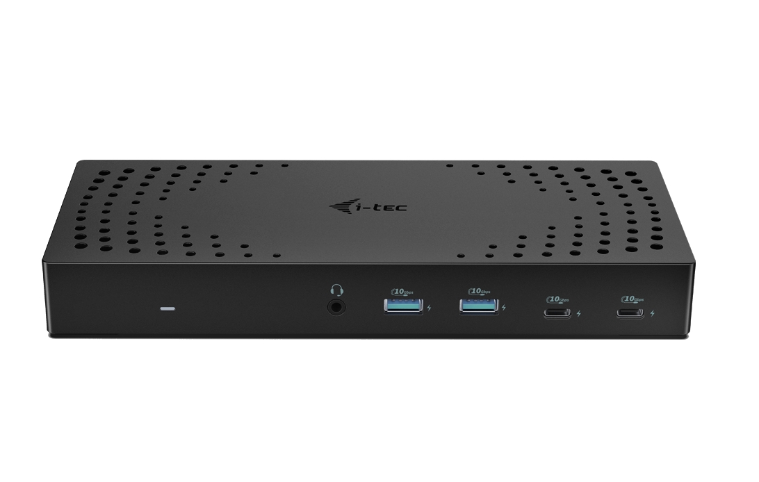 i-tec USB 3.0 / USB-C / Thunderbolt, 3x 4K Docking Station Gen 2, Power Delivery 100W 