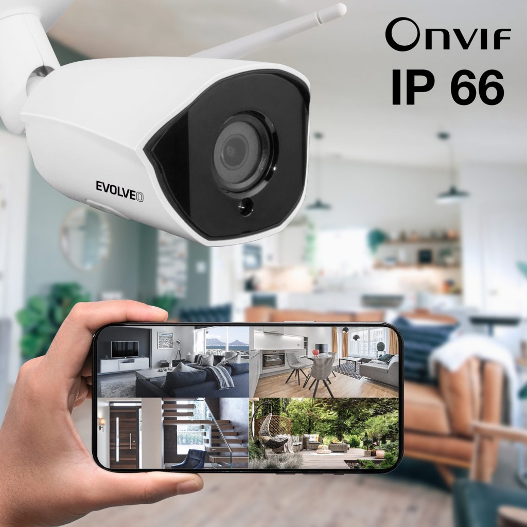 EVOLVEO Detective WN8 SMART, náhradná bezdrôtová kamera 