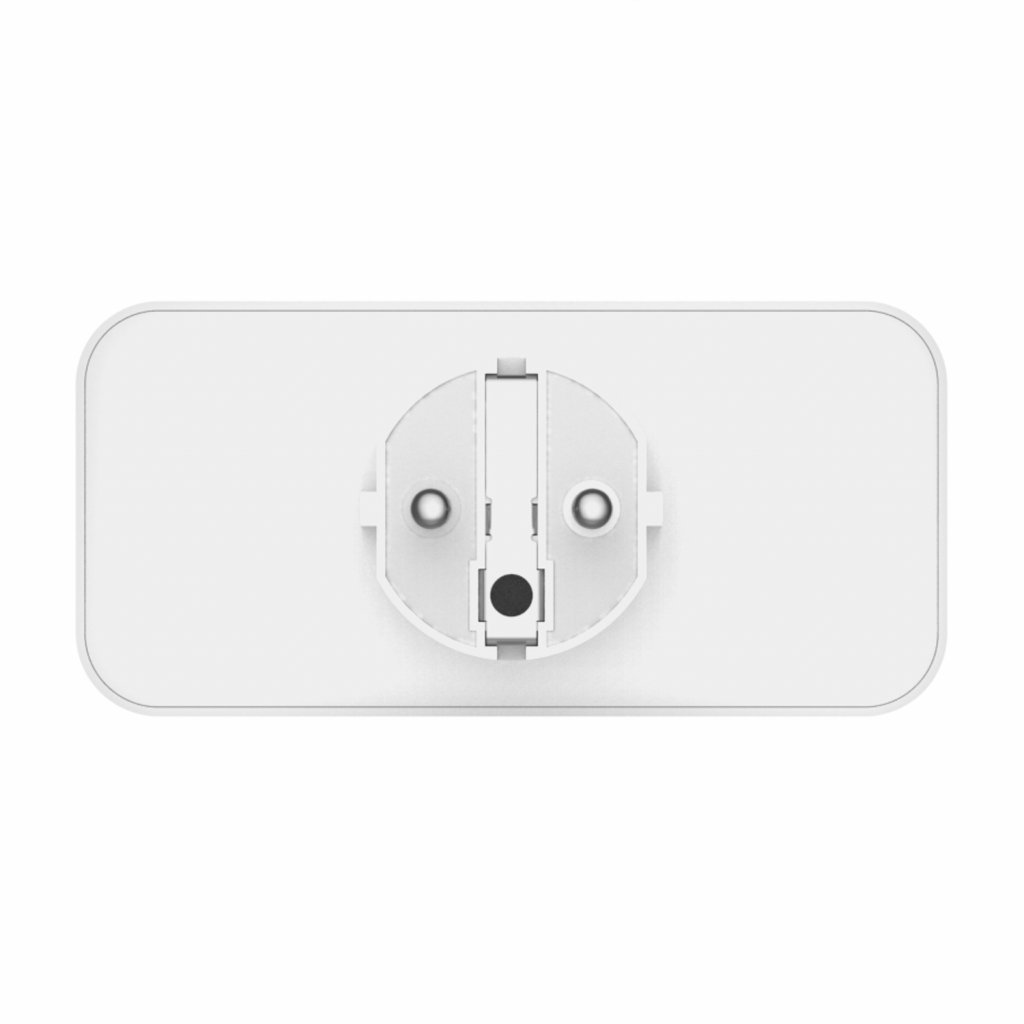 EVOLVEO Porta DUO F32, múdra Wi-Fi dvojzásuvka s meraním spotreby 
