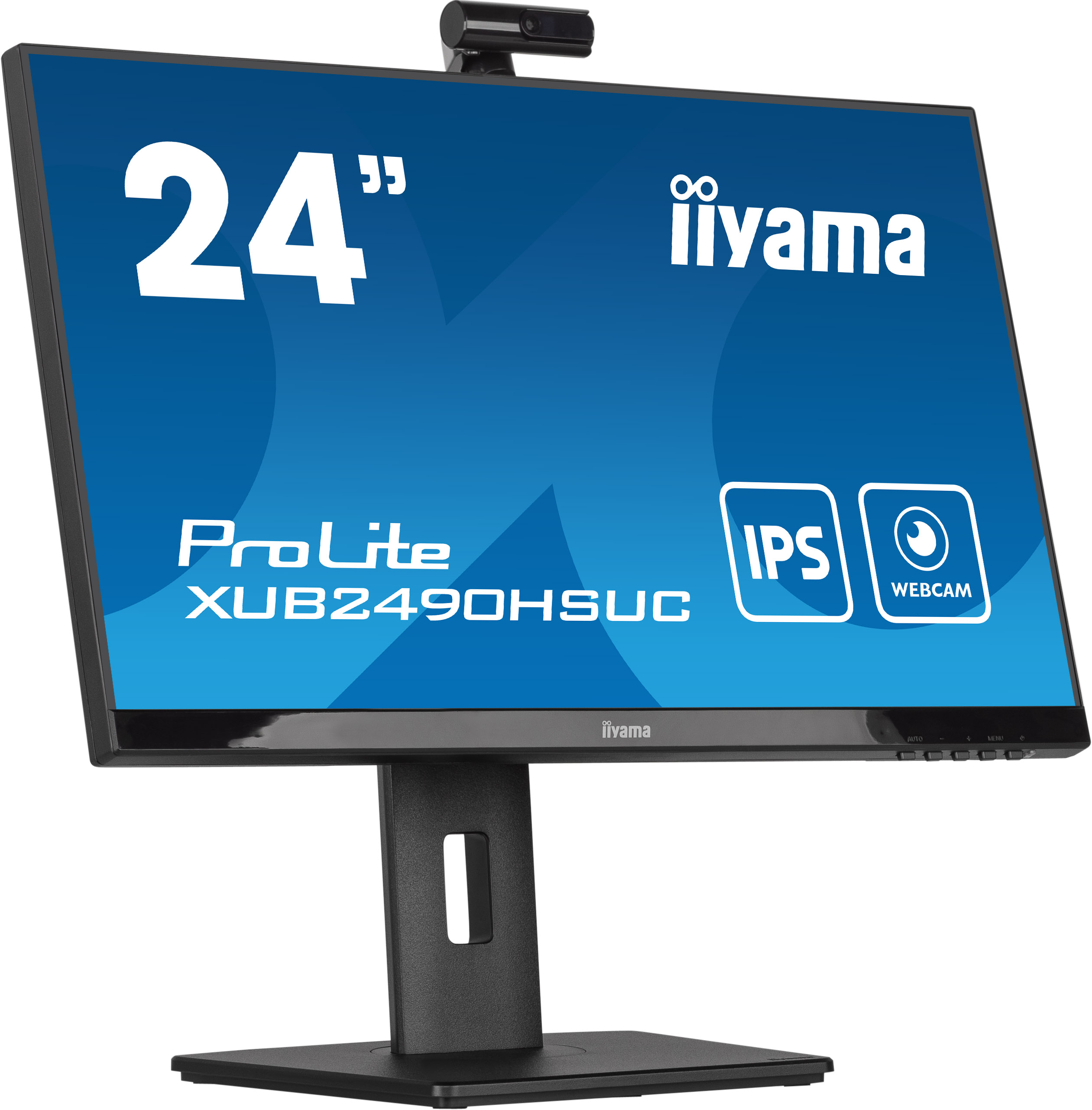 iiyama ProLite/ XUB2490HSUC-B5/ 23, 8"/ IPS/ FHD/ 60Hz/ 4ms/ Black/ 3R 