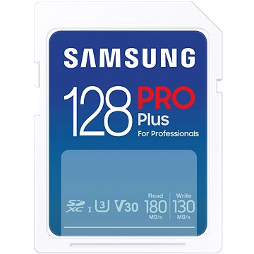 128 GB . SDXC karta Samsung PRO Plus 2023 Class 10