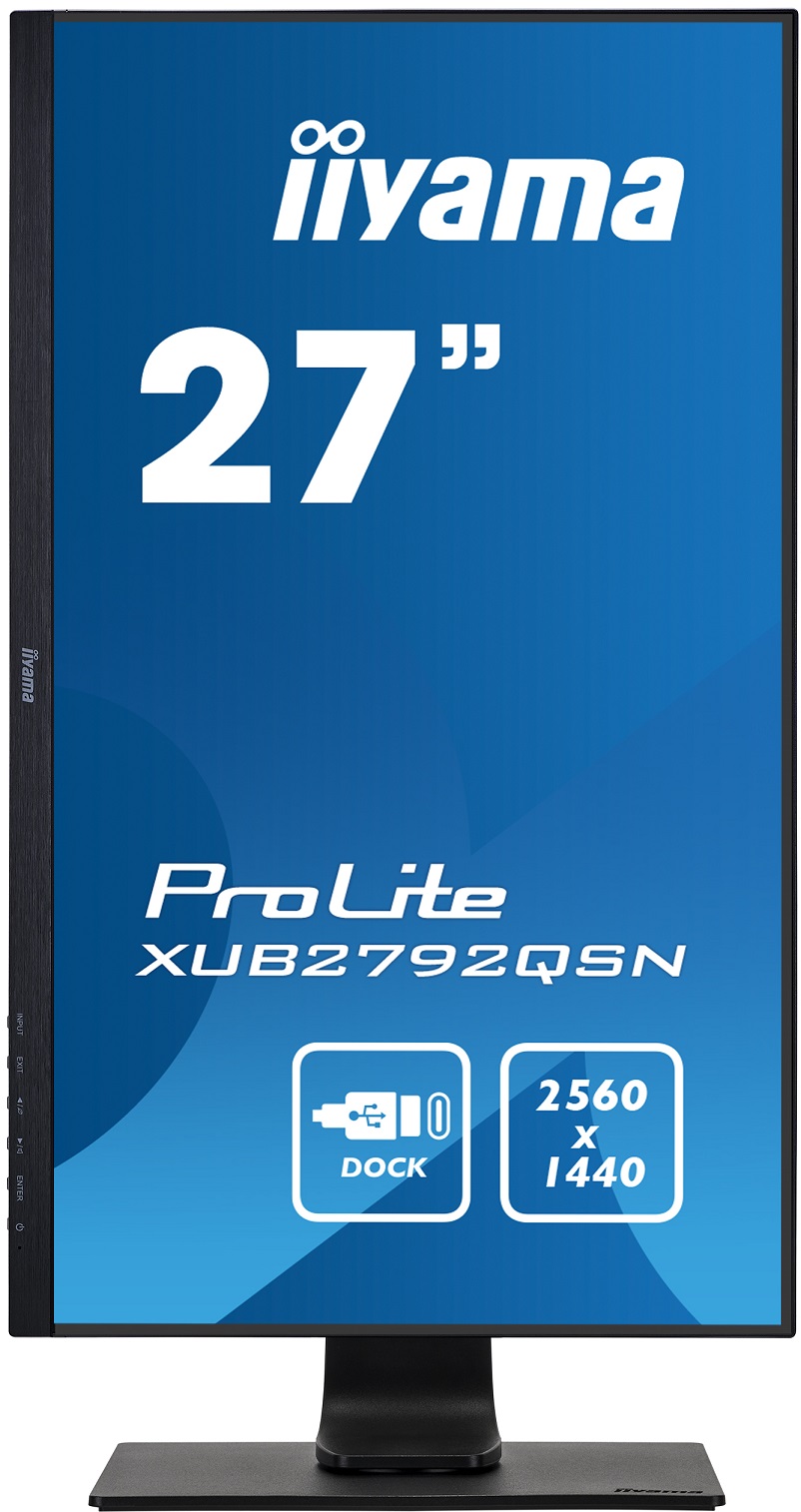iiyama ProLite/ XUB2792QSN-B5/ 27"/ IPS/ QHD/ 75Hz/ 4ms/ Black/ 3R 