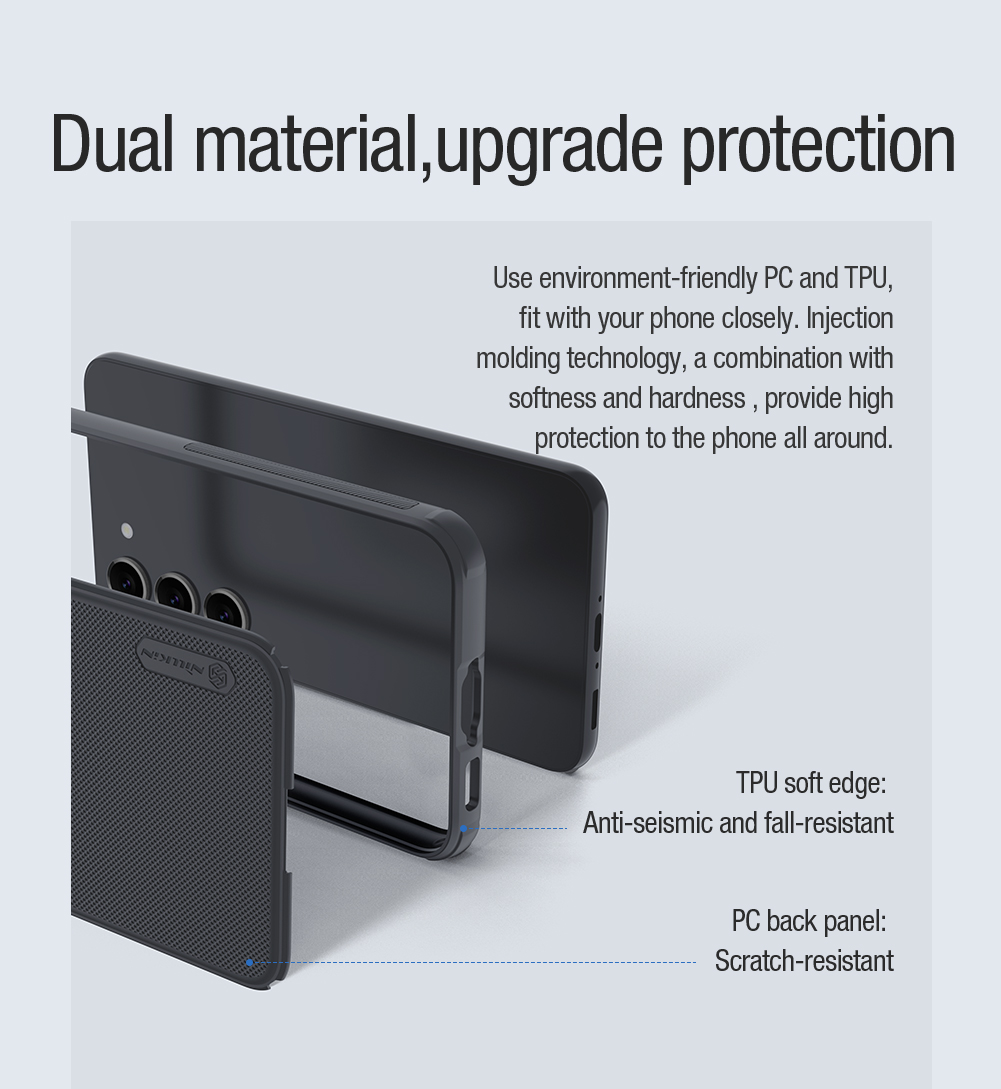 Nillkin Frosted PRO Magnetic Zadný Kryt pre Samsung Galaxy S23 Black 
