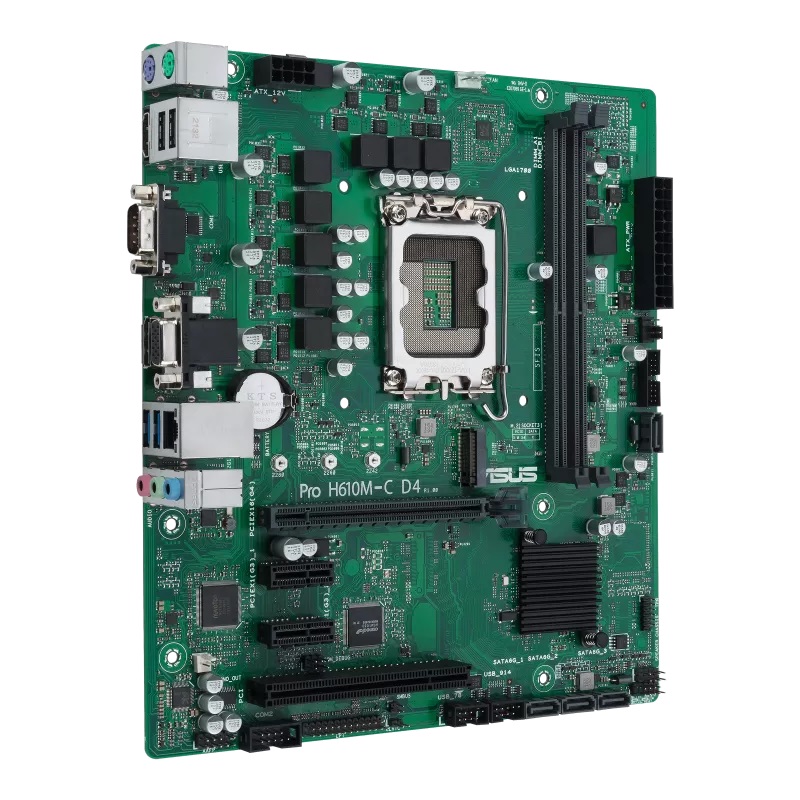 ASUS Pro H610M-C D4-CSM/ LGA 1700/ mATX 