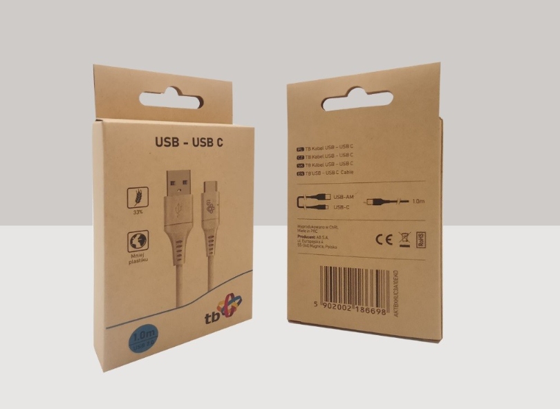 TB Touch Eco friendly USB A 2.0 - USB C kabel 