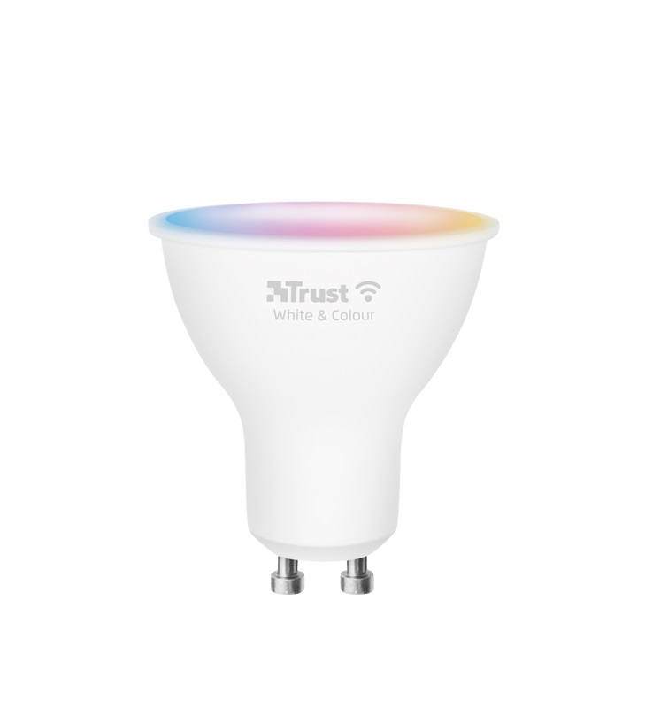 Trust Smart WiFi LED RGB&white ambience Spot GU10 - barevná 