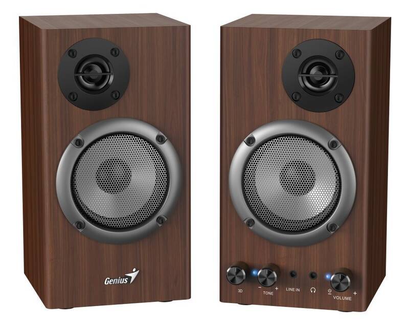 Genius SP-HF500B/ Stereo/ 16W/ Hnedá 