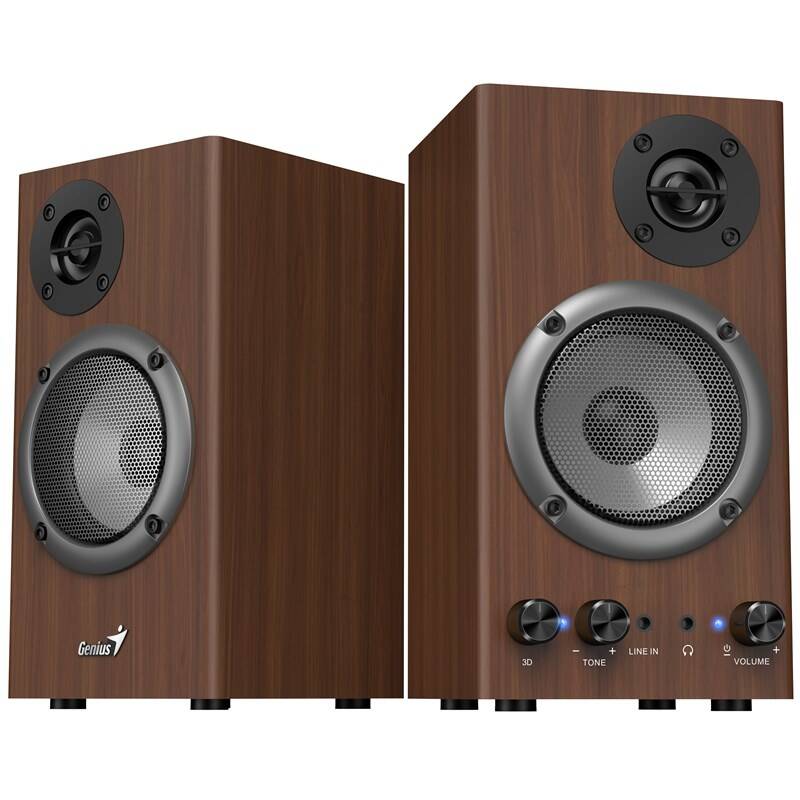 Genius SP-HF500B/ Stereo/ 16W/ Hnedá