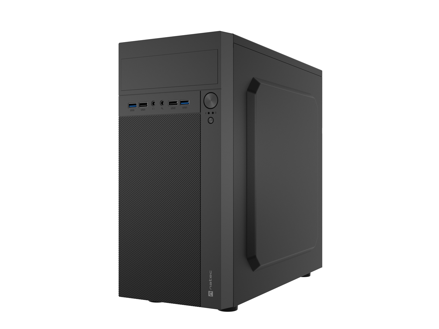 PC skriňa Natec HELIX/ Micro Tower/ Čierna 
