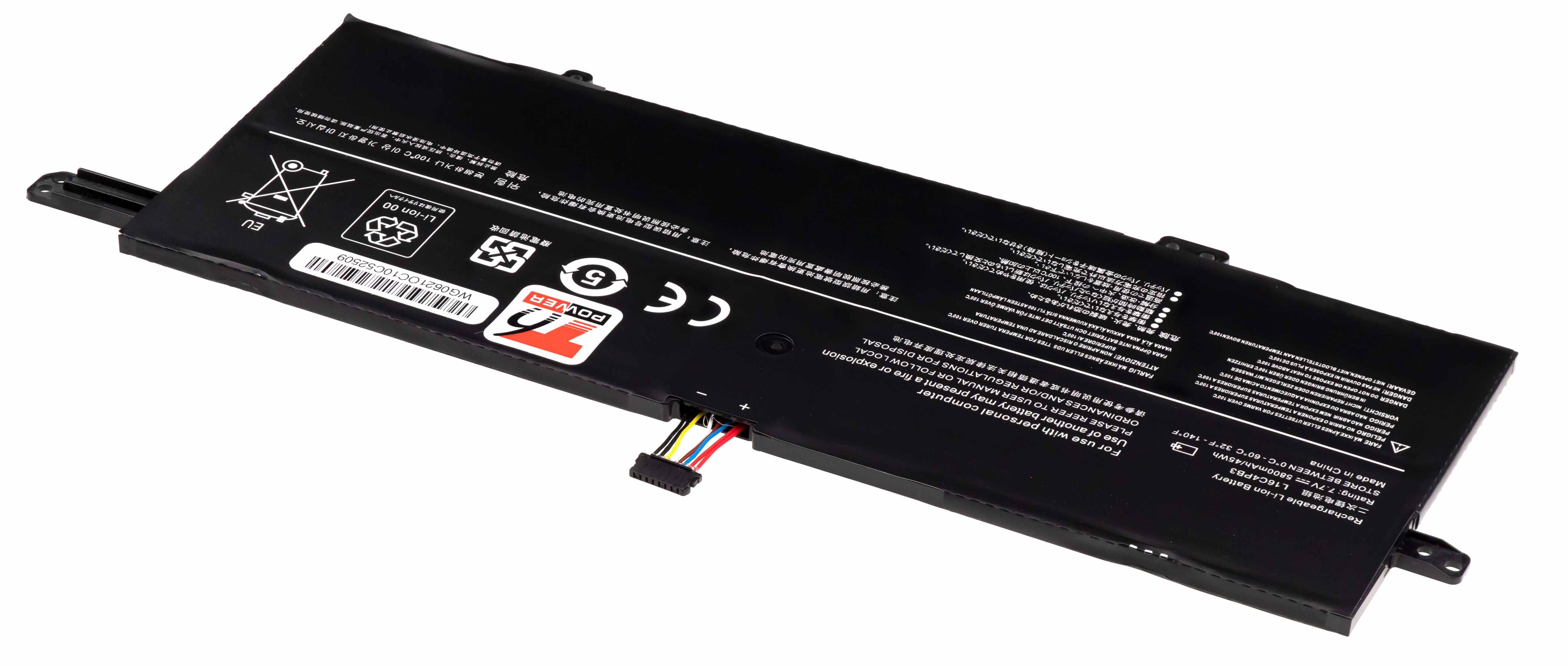 Batéria T6 Power Lenovo IdeaPad 720s-13IKB, 720s-13ARR séria, 6268mAh, 48Wh, 4cell, Li-Pol 