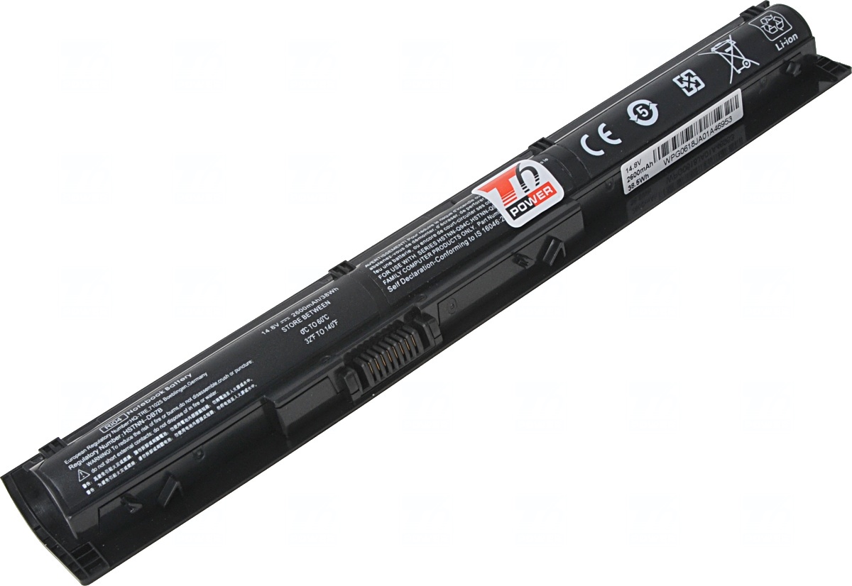 Batéria T6 Power pre HP ProBook 450 G3, 455 G3, 470 G3, 2600mAh, 37Wh, 4cell