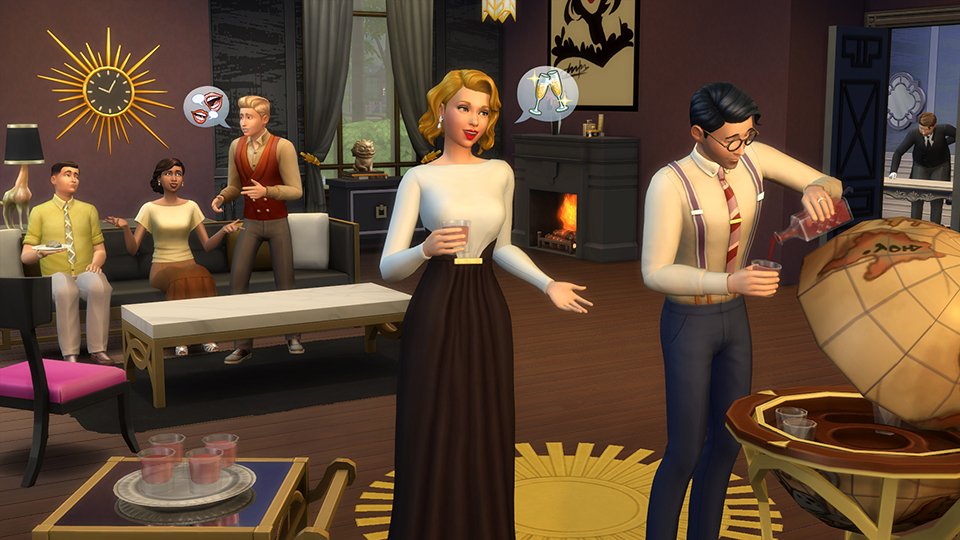 ESD The Sims 4 Staré časy 