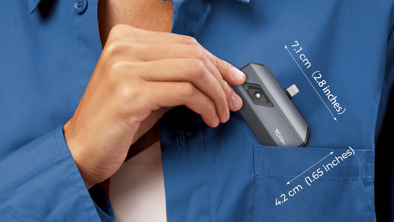 TOPDON TCView TC002 termálna infra kamera 
