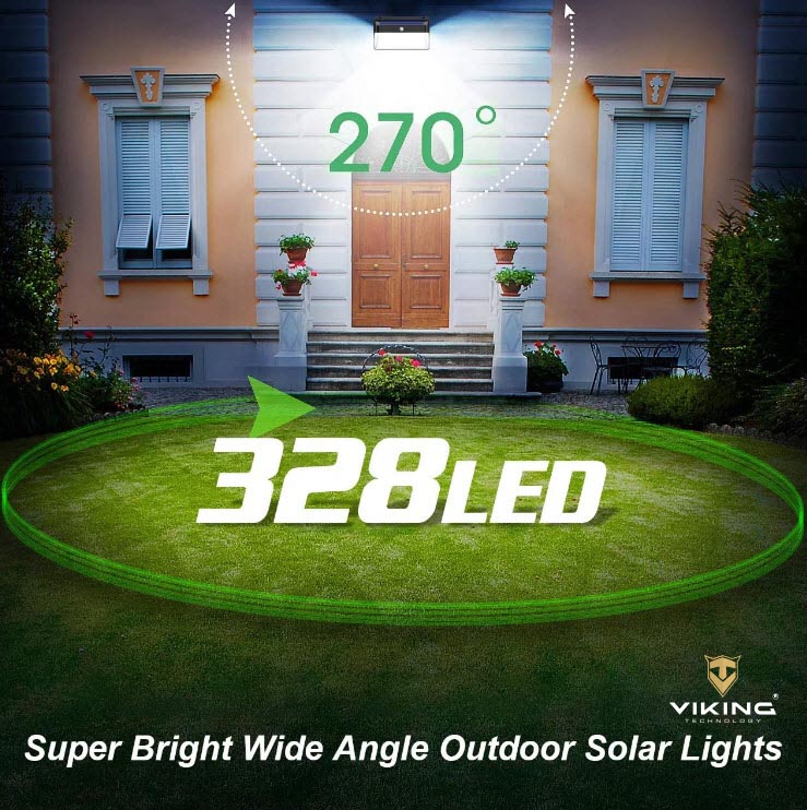 Solárne LED svetlo s pohybovým senzorom M328 