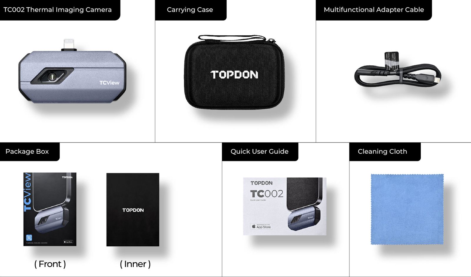 TOPDON TCView TC002 termálna infra kamera 