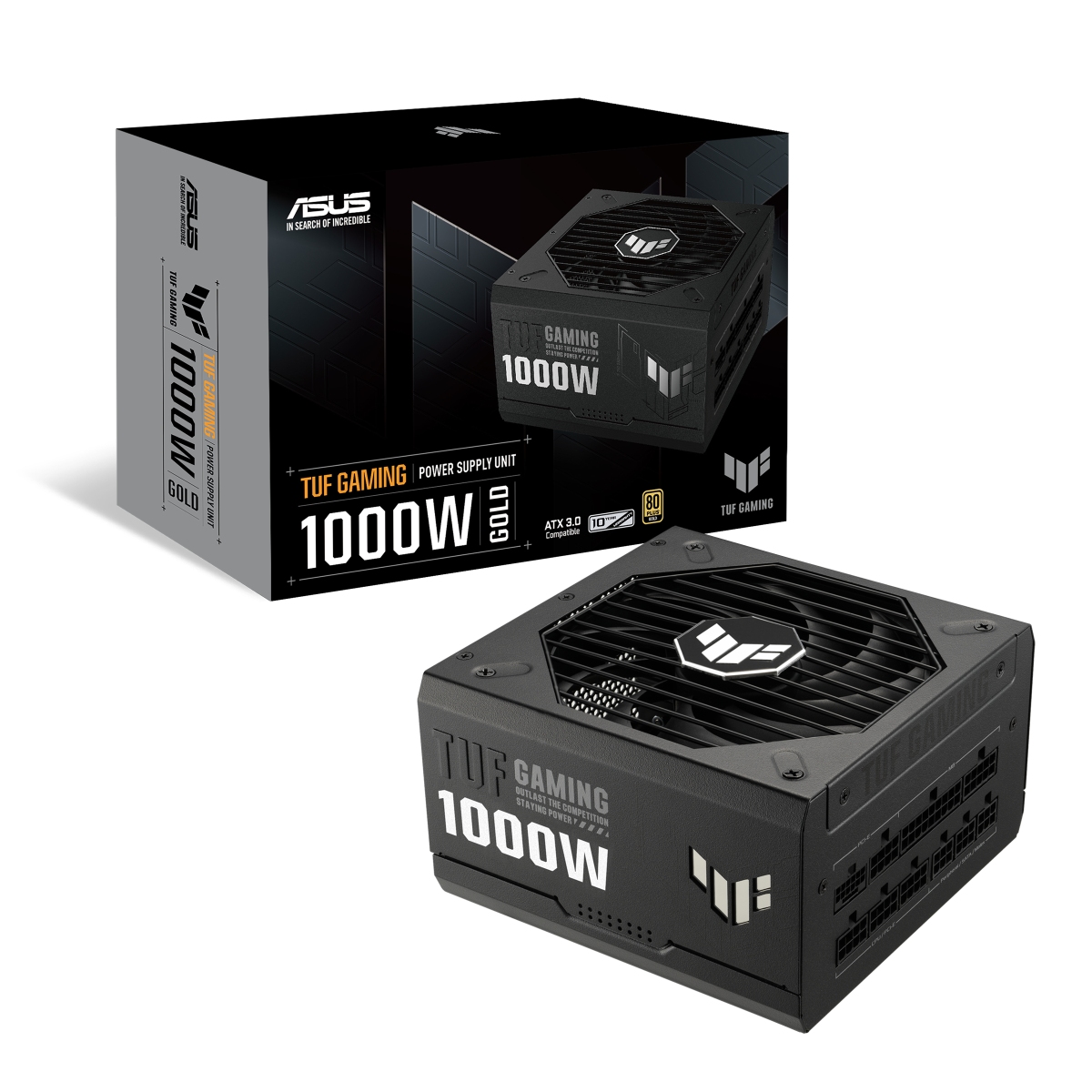 ASUS TUF Gaming/ 1000W/ ATX 3.0/ 80PLUS Gold/ Modular/ Retail
