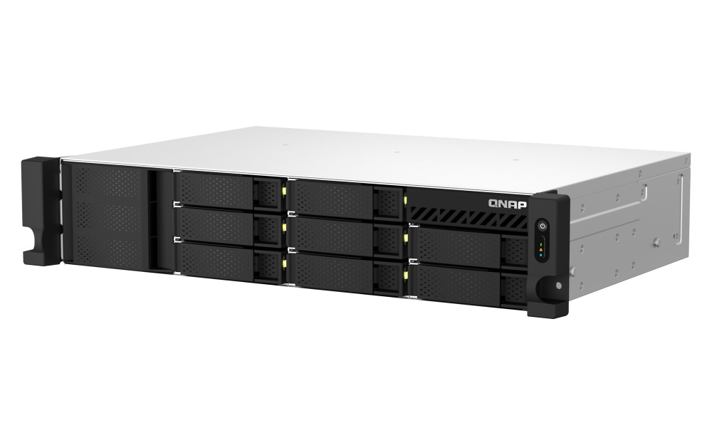 QNAP TS-864eU-8G (4core 2, 9GHz, 8GB RAM, 8x SATA, 2x 2, 5GbE, 1x PCIe, 1x HDMI, 4x USB, malá hloubka) 