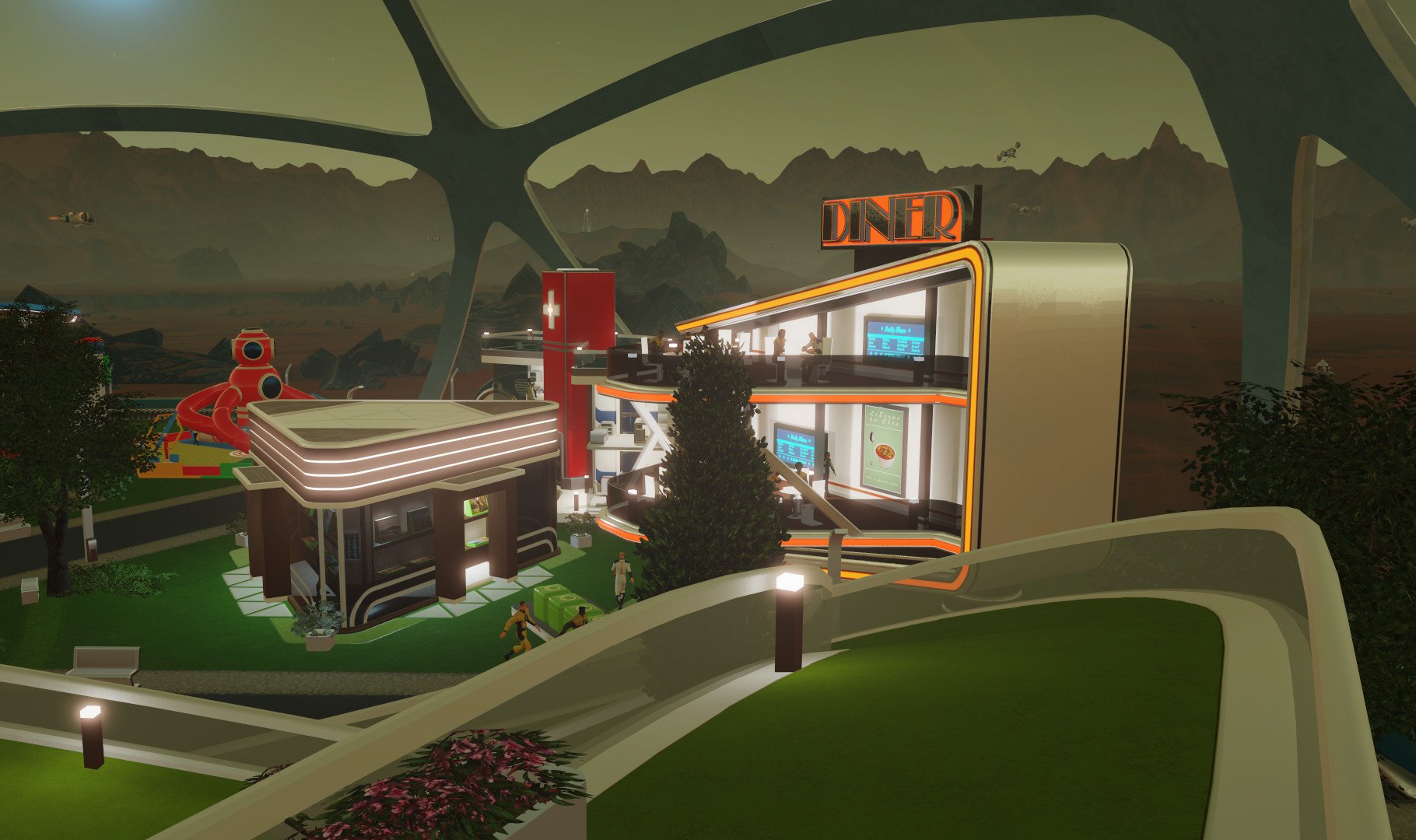 ESD Surviving Mars Stellaris Dome Set 