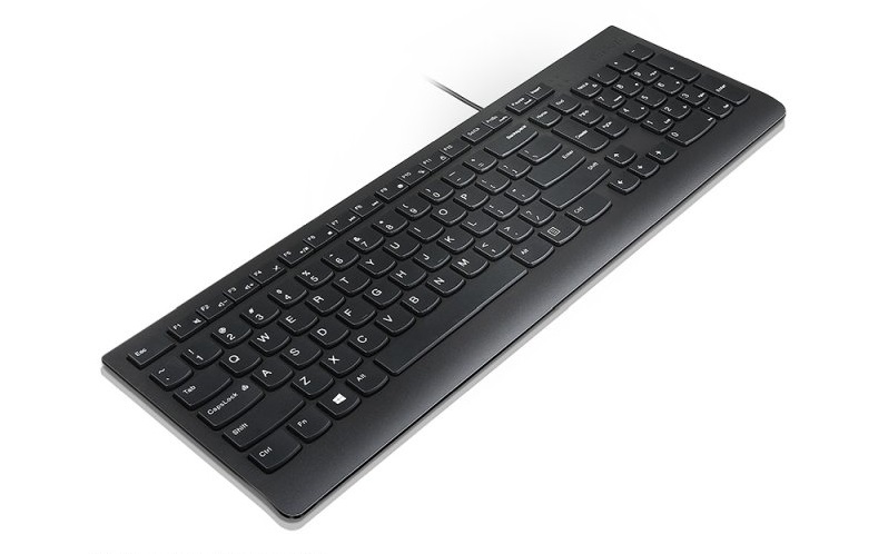 Lenovo Essential/ Drôtová USB/ HU layout/ Čierna 