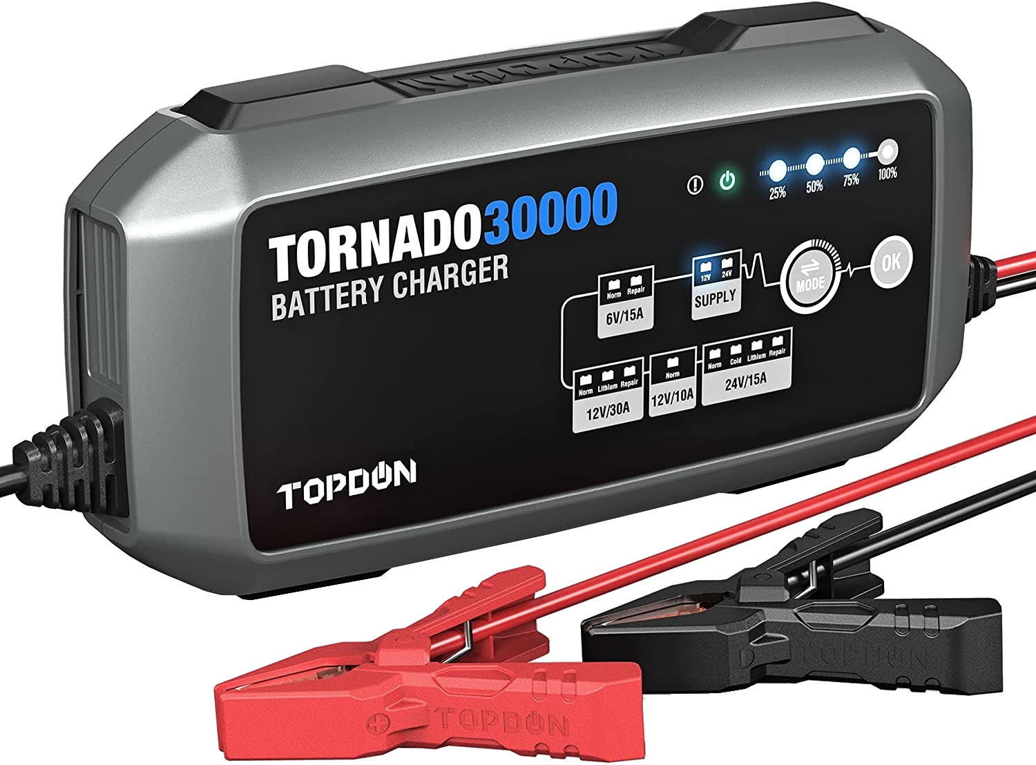 TOPDON Nabíjačka autobatérie Tornado 30000