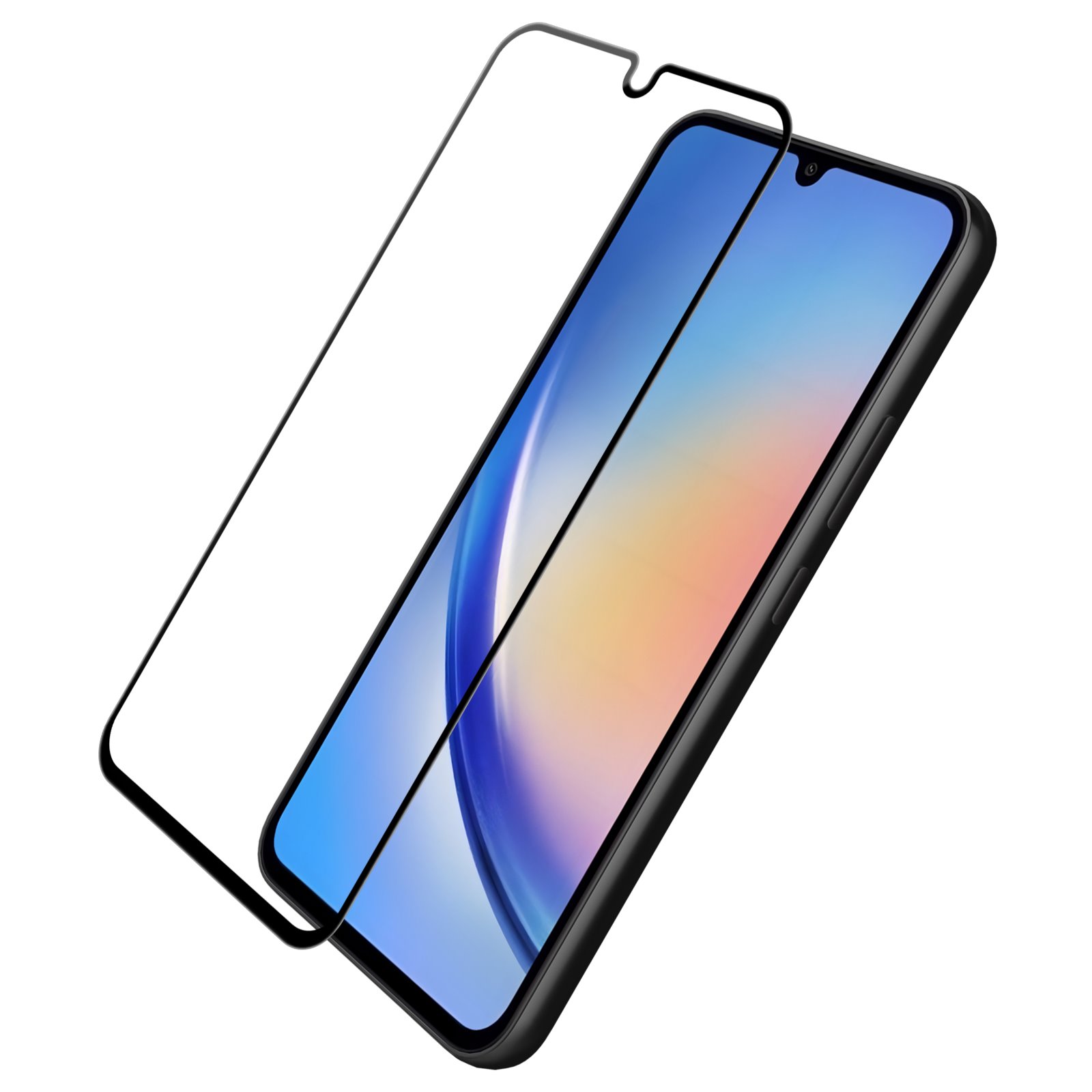 Nillkin Tvrdené Sklo 2.5D CP+ PRO Black pre Samsung Galaxy A34 5G 