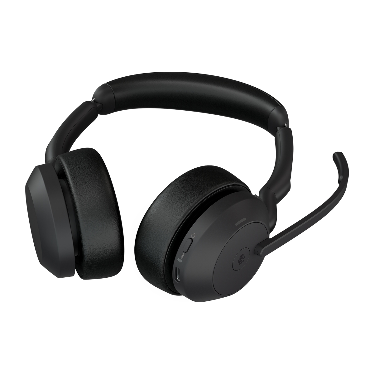 Jabra Evolve2 55/ Stereo/ ANC/ USB/ BT-USB/ Bezdrať/ MS/ Stand/ Čierna 