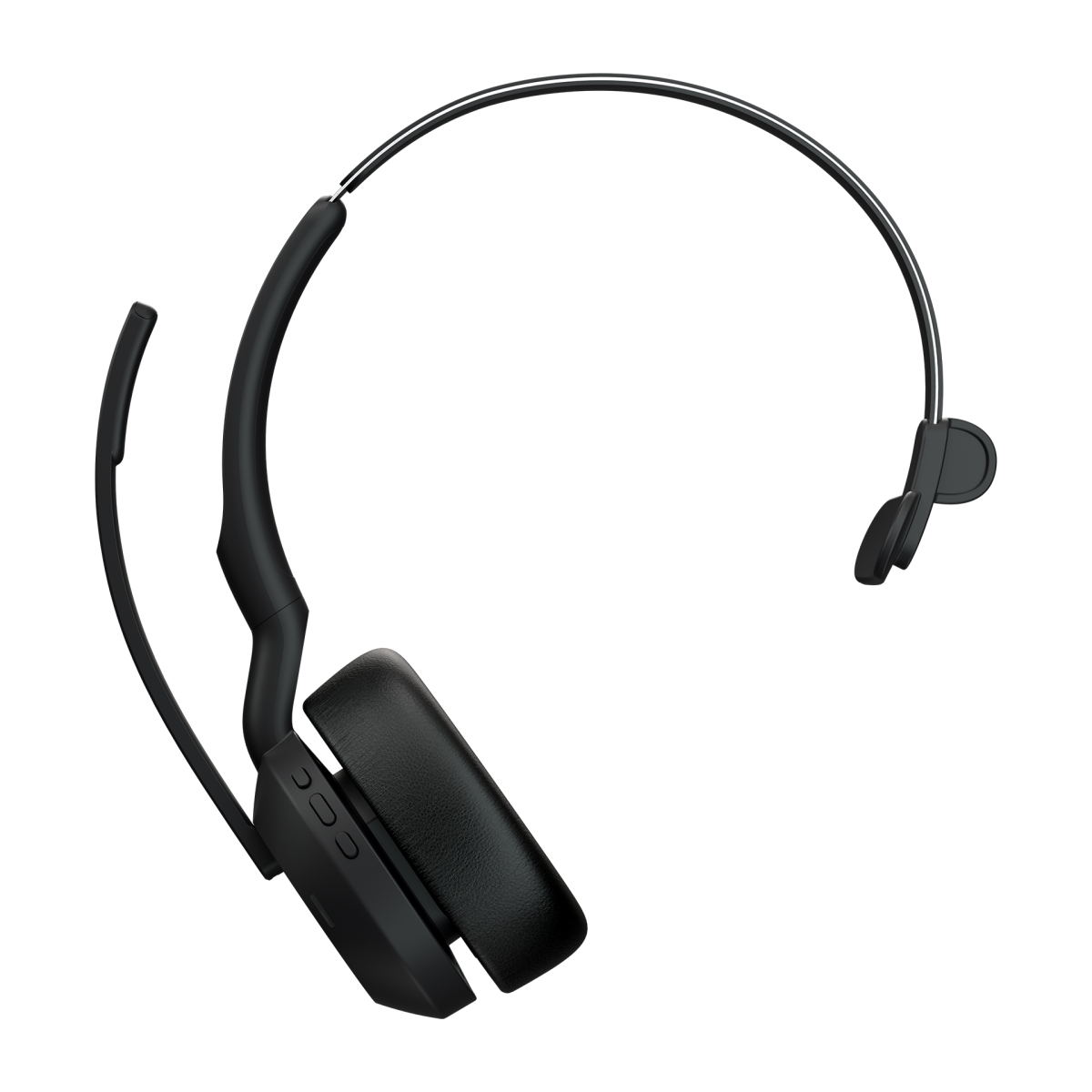 Jabra Evolve2 55/ Mono/ ANC/ USB/ BT-USB/ Bezdrať/ MS/ Stand/ Čierna 